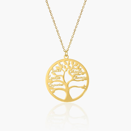 Collier Arbre De Vie Personnalisé — Héritia™